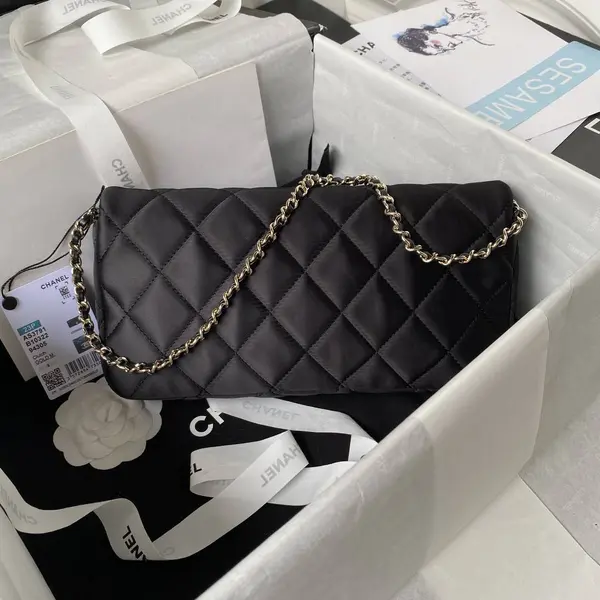 CH*EL23A Hot Selling Pearl Stick Bag AS3791, Top Quality Size: 11.5 * 26 * 4cm