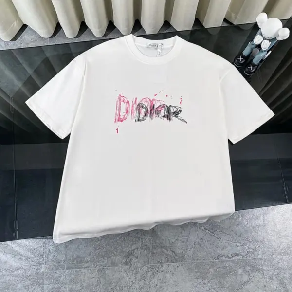 Classic All-Over Graffiti Print T-Shirt