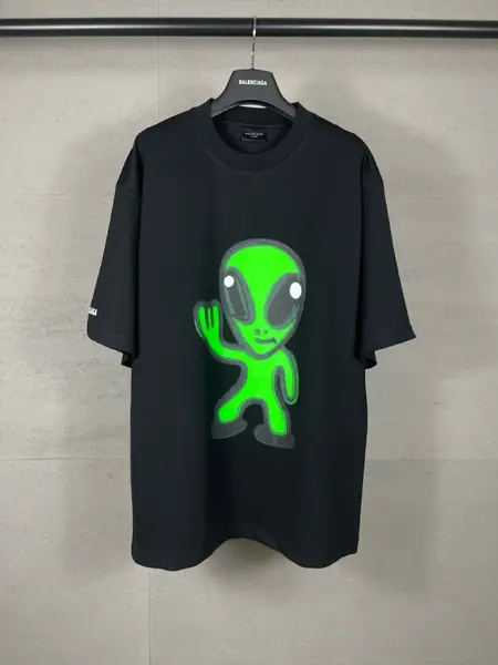 Alien Print T-Shirt