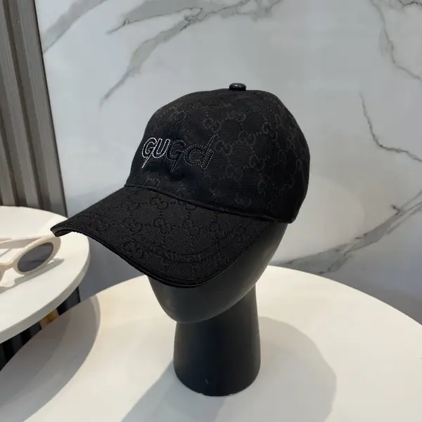[#4931] GUCCI baseball cap peaked c ap hat