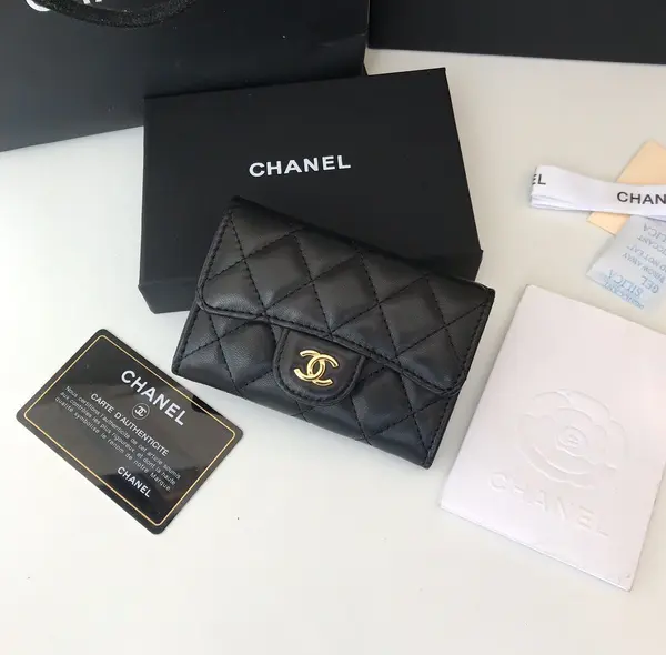 Chanle Flap Wallet