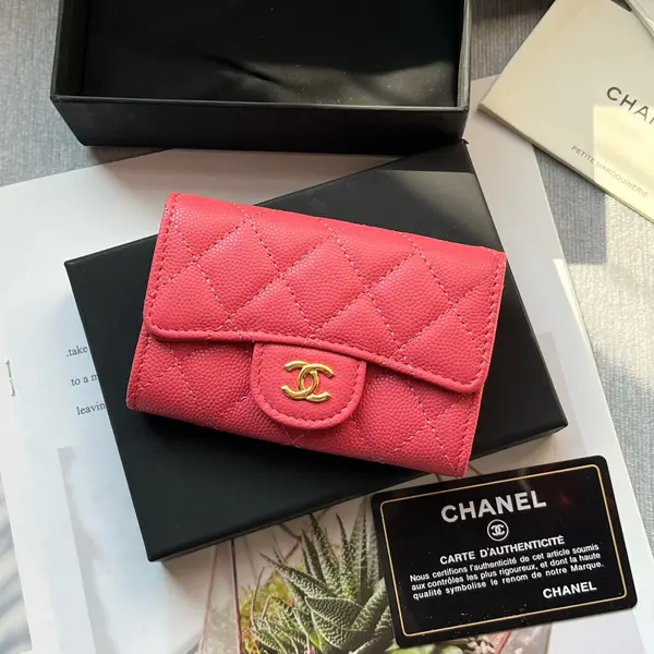 Chanle Flap Wallet