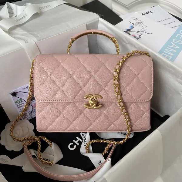 Chanle Small Flap Bag With Top Handle