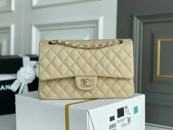 Chanle Classic Double Flap Caviar Leather