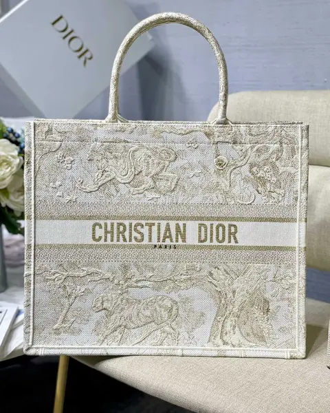Large Dior Book Tote