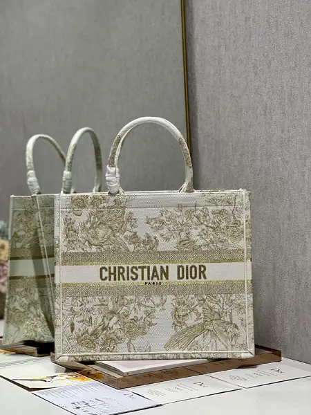 Large Dior Book Tote