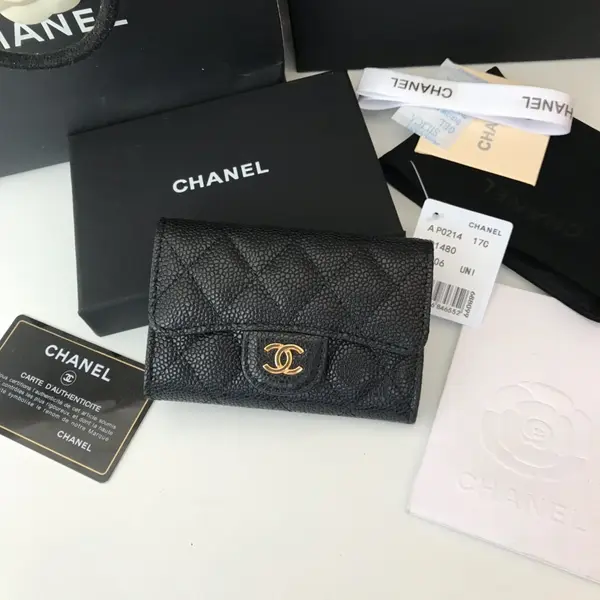 Chanle Flap Wallet