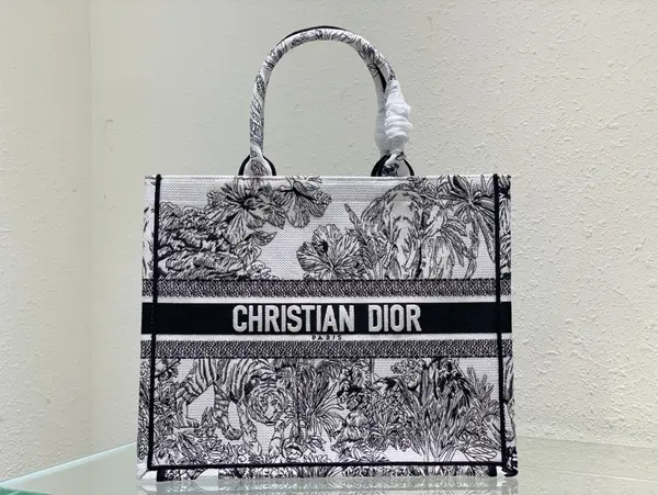 Large Dior Book Tote
