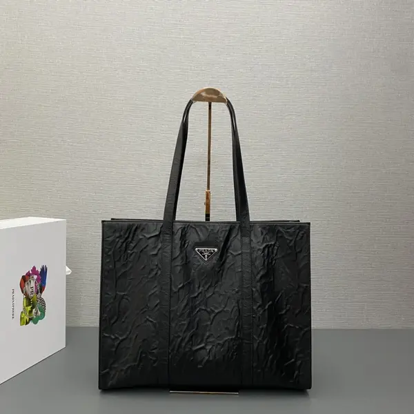 Prada Large Antique Tote Bag