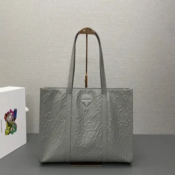 Prada Large Antique Tote Bag
