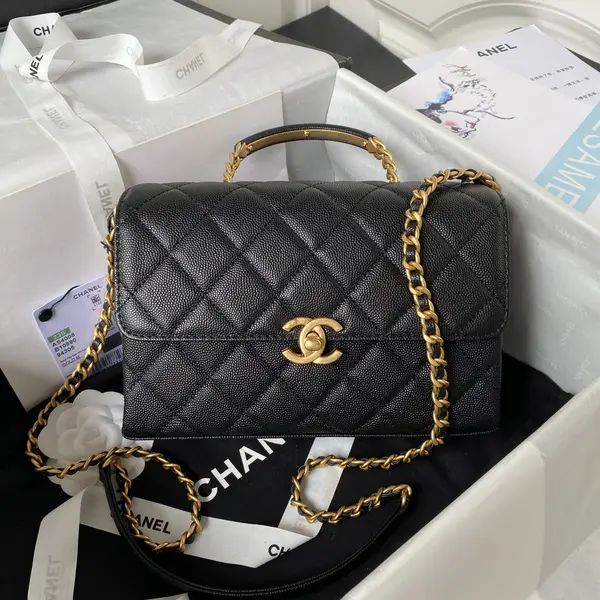Chanle Small Flap Bag With Top Handle