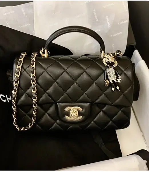 Chanle Mini Flap Bag With Top Handle
