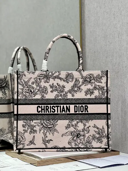 Large Dior Book Tote