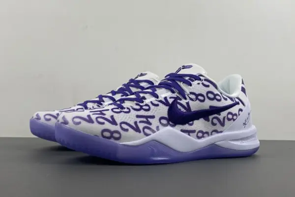 Nike Kobe 8 Protro “White Court Purple”  FQ3549-100