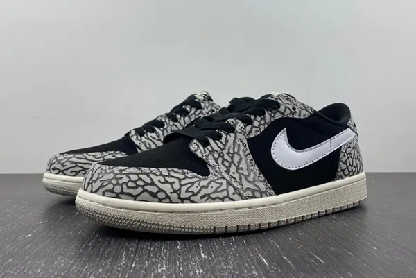 Air Jordan 1 Low “Elephant Print”  CZ0790-001