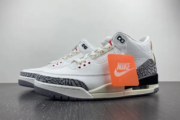 Air Jordan 3 White Cement Reimagined Shoes 2023  DN3707-100
