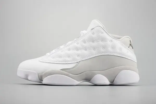 Air Jordan 13 Low'Pure Money' white mens 310810-100