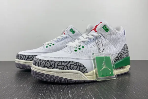 Air Jordan 3 WMNS “Lucky Green”  CK9246-136