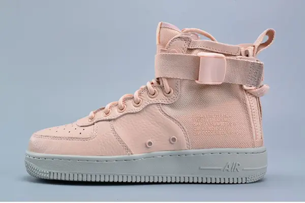Nike WMNS SF FORCE 1  "Orange Quartz"  Grey womens  AA3966-800