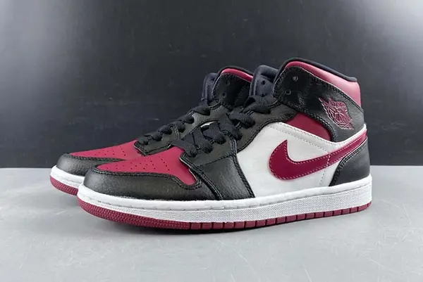 Air Jordan 1 Mid "Metallic Red" 554724-066
