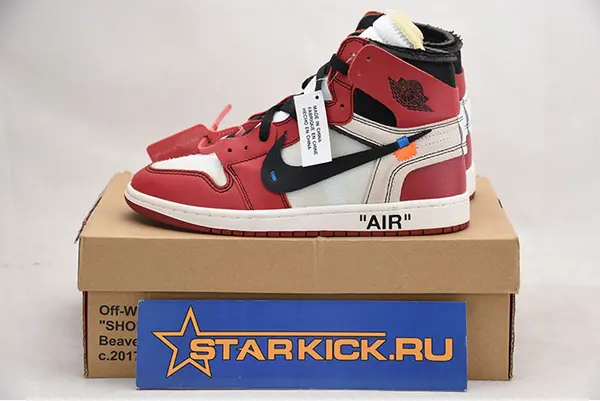 Off-White Air Jordan 1 Retro Chicago The Ten AA3834-101
