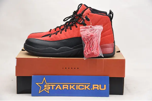 Air Jordan 12 AJ12 Retro Varsity Red/ Black “reverse flu game CT8013 602