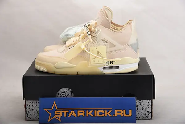AIR JORDAN 4 RETRO x Off-White CV9388-100