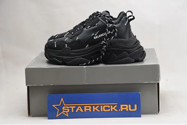 Balenciaga Triple S Black Sneaker 524039-W06E2-2020