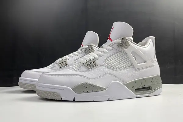 Air Jordan 4 AJ4 Retro Oreo White Tech Grey CT8527 100