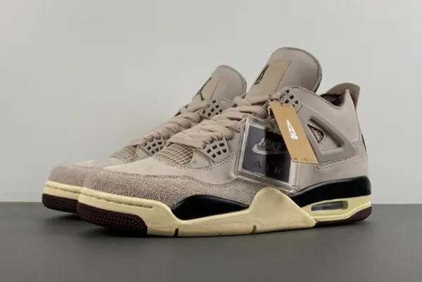 Ma Maniére x Air Jordan 4 “Fossil Stone”  FZ4810-200