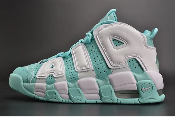 Nike Air More Uptempo GS "Island Green" womens 415082-300