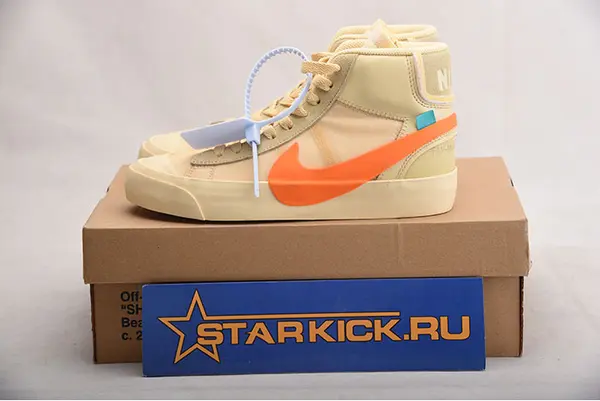 Off-White x Nike Blazer Studio Mid 'All Hallows Eve' AA3832-700