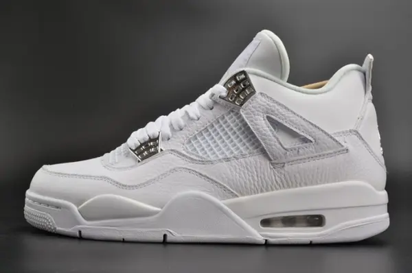 Air Jordan 4 Retro 'Pure Money'  white mens 308497-100