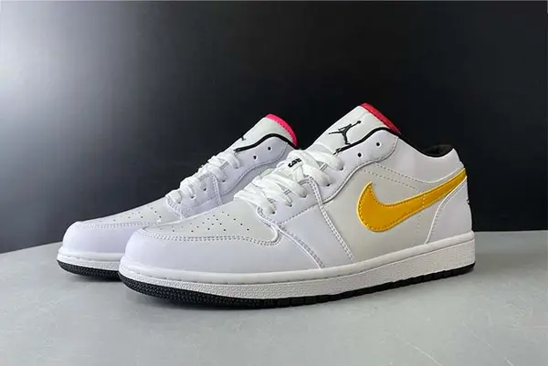 Nike Air Jordan 1 Low "White Multi-Color" CW7009-100