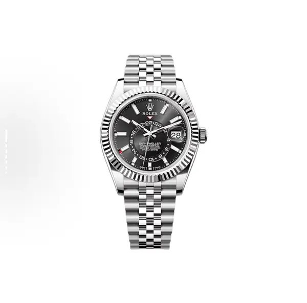 Rolex Navigator Series men's watch Dual time zone/100 meters waterproof，42mm
