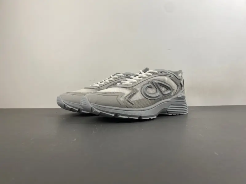 Christian Dior running shoes, grey and white