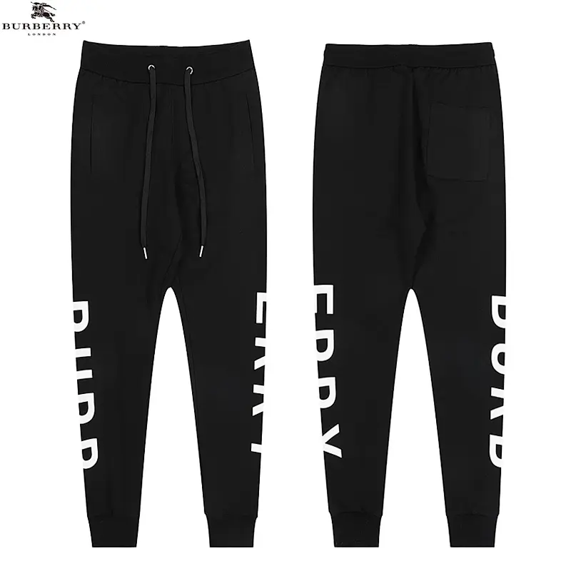 BBR Classic Sweatpants with Printed Logo - Black