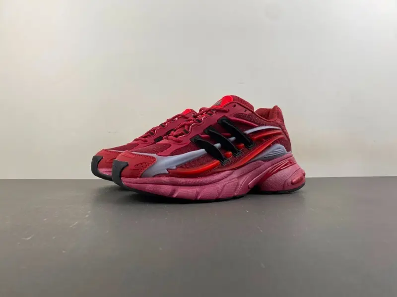 Pharrell x adidas Adistar "Jellyfish" – Bright Red/Silver/Black (Style Code: KK0633)