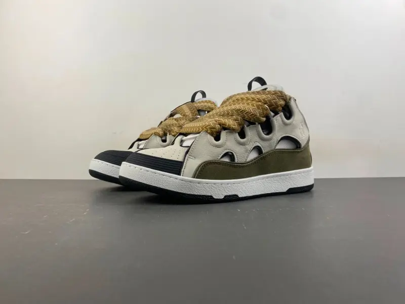 Lanvin – Military Green and Greige