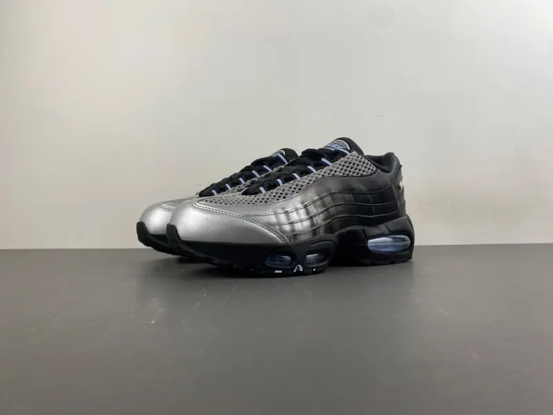 Palace x Nike Air Max 95 'Big Bubble - Metallic Silver' IQ7708-095