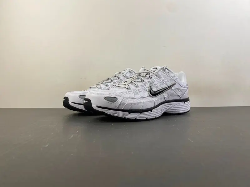 Nike P-6000 White/Silver/Black (Style Code: CD6404-107)