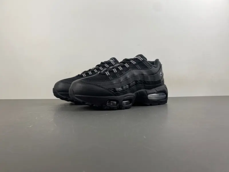 Nike Air Max 95 Big Bubble 'Black Metallic Silver ir1474-010