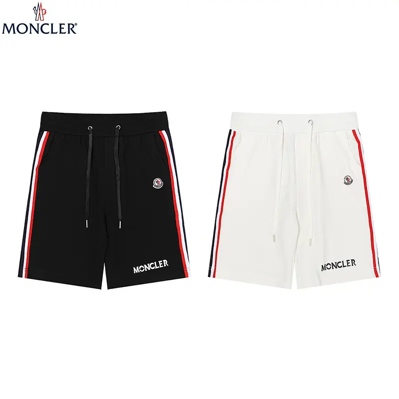 Moncler small label custom webbing printed shorts