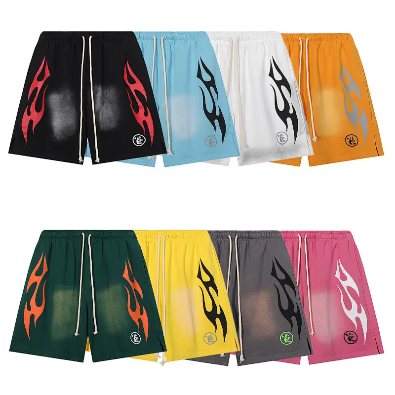 HELLSTAR shorts available in multiple colors.