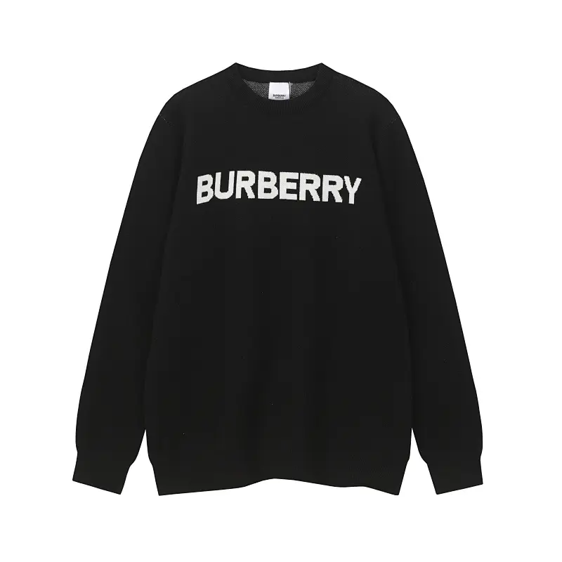 Burberry (BBr) New Classic Wool Blend Pullover Crew Neck