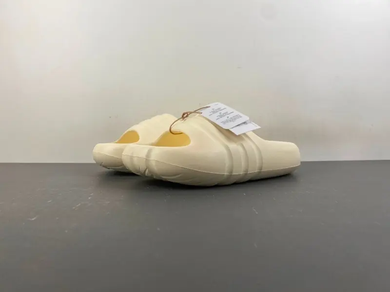 Bad Bunny x Adidas Collaboration Slides – Cream White