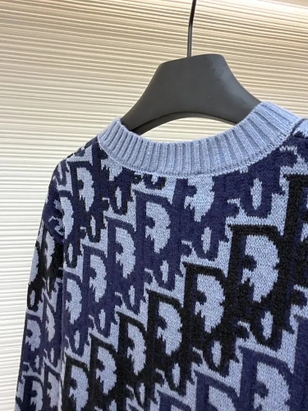 Dior Oblique Gradient Jacquard Sweater