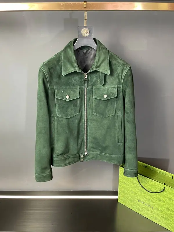 Tom Ford 23 Paris Fashion Week Leather Jackets