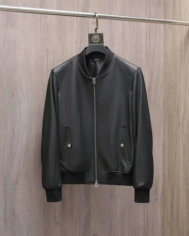 Tom Ford Sheepskin baseball jacket