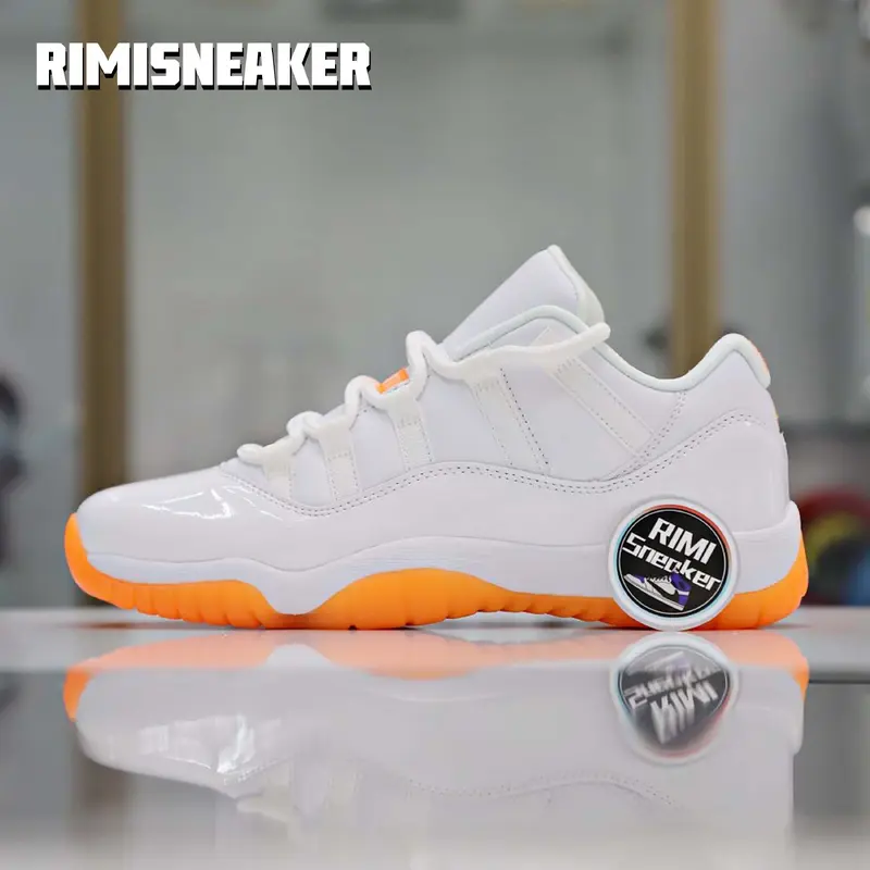 WMNS AIR JORDAN 11 RETRO LOW 'BRIGHT CITRUS'